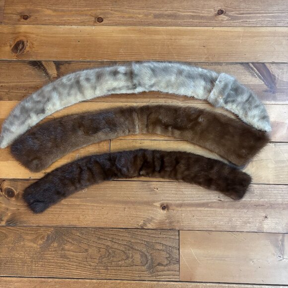 Vintage Fur Collars (3) - Picture 2 of 6